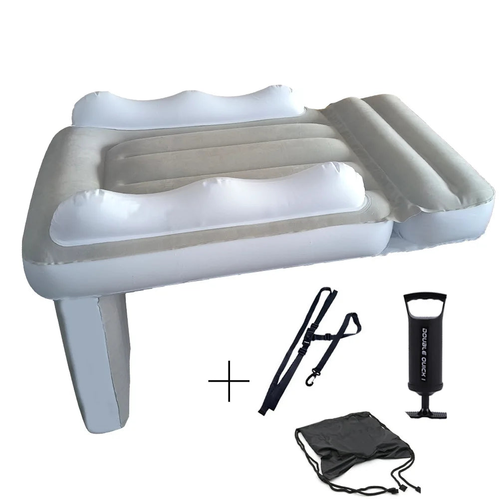 Inflatable Baby Airplane Mattress - Portable Travel Bed for Comfortable Sleep_6