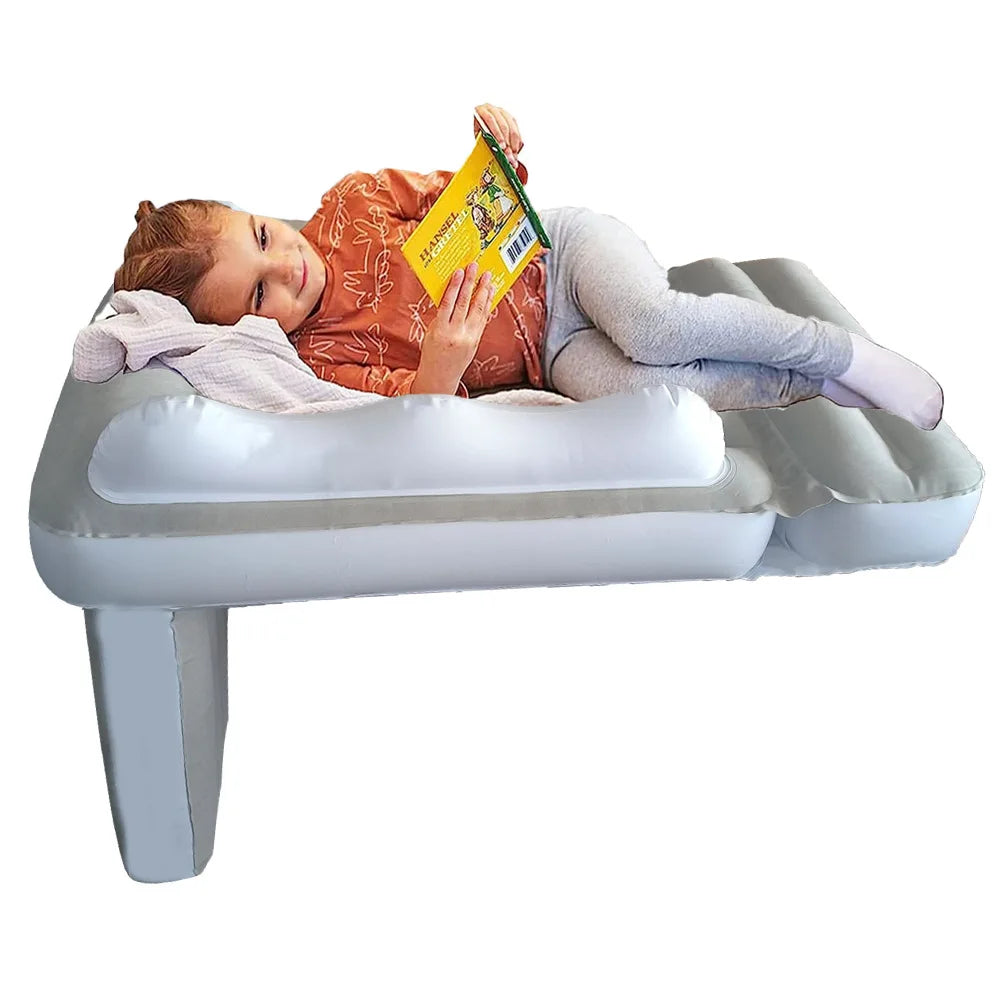 Inflatable Baby Airplane Mattress - Portable Travel Bed for Comfortable Sleep_2