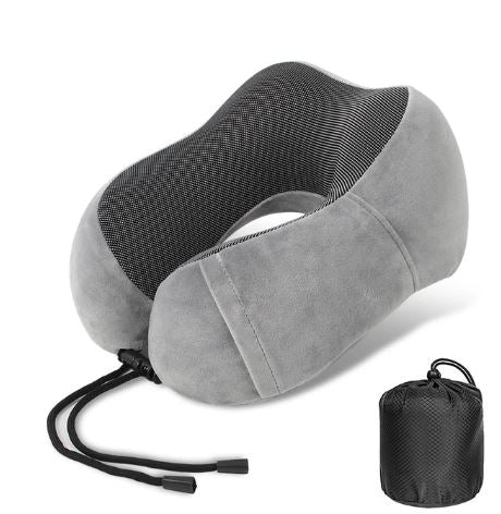 Soft Memory Foam U-Shaped Travel Pillow - Neck Massager for Comfort_8