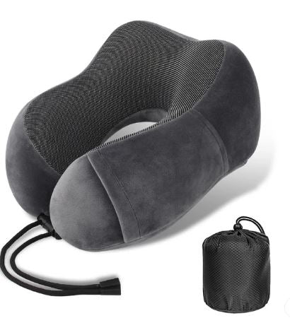 Soft Memory Foam U-Shaped Travel Pillow - Neck Massager for Comfort_11